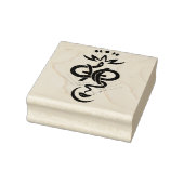 Origineel ontwerp voor 2025 Slangendruk, Vissen Rubberstempel (Stempel)