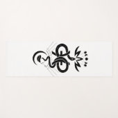 Origineel ontwerp voor 2025 Slangendruk, Vissen Yogamat (Voorkant (horizontaal))