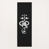 Origineel ontwerp voor 2025 Slangendruk, Vissen Yogamat (Achterkant)