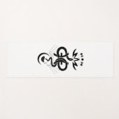 Origineel ontwerp voor 2025 Slangendruk, Vissen Yogamat (Voorkant (horizontaal))