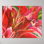 Origineel ontwerp voor afdrukken op basis van rode poster (Voorkant)