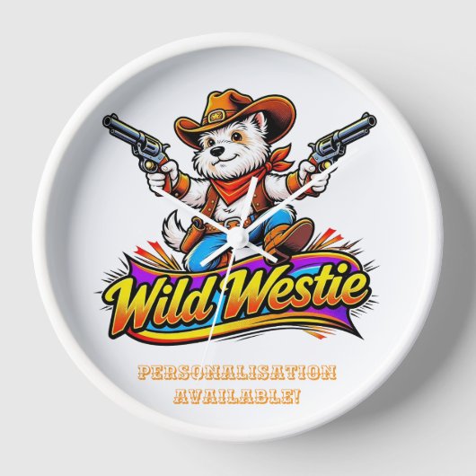🐶 Origineel ontwerp Westie hond cowboy (Voorkant)