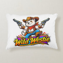 Origineel ontwerp Westie hond cowboy