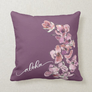 Origineel orchidee Aloha Sierkussen 16 x 16 inch