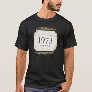  origineel ouderdom perfect geboren in 1973 50e t-shirt