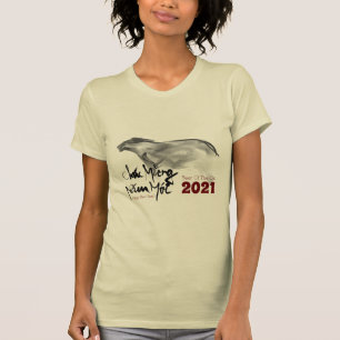 Origineel OX Vietnamees nieuwjaar 2021 WT T-shirt