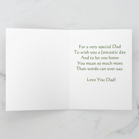 Origineel pap vers vers op het platteland kaart (Binnen)