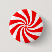 [Origineel] Peppermint-Snoep Ronde Button 3,2 Cm (Voorkant)