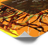 Origineel Poster van de Boom van de Boom van de Bo (Hoek)