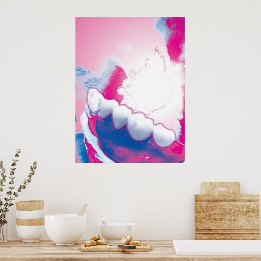 Origineel Poster van de Dentist Model van de TEST (Keuken)