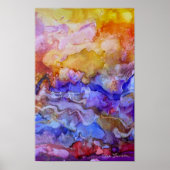 Origineel Poster voor Abstracte kunst (Voorkant)