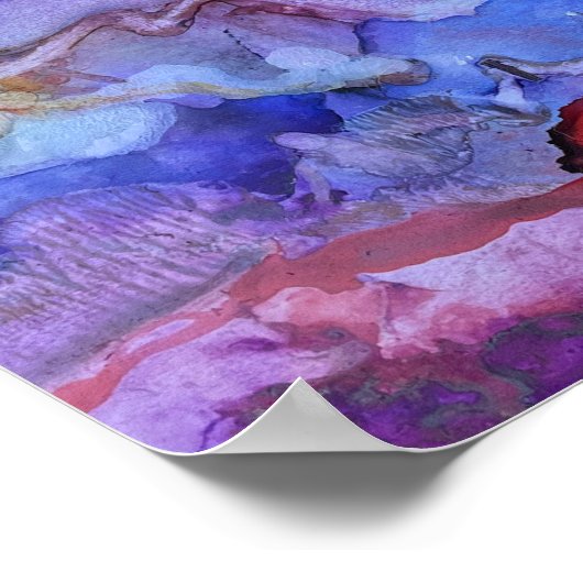 Origineel Poster voor Abstracte kunst (Hoek)