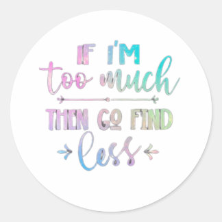 Origineel Ronde Sticker