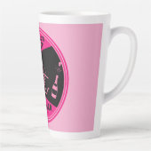 Origineel Roze Beste Moeder Ter Wereld Latte Mok (Rechts)