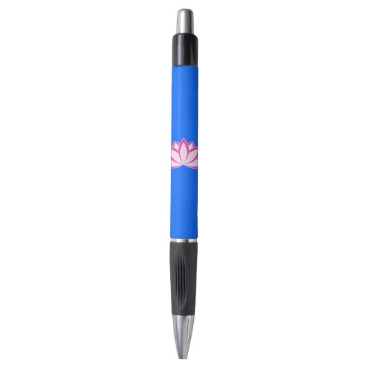 Origineel roze boeddhissymbool Lotus flower Pen (Voorkant Verticaal)