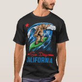 Origineel san Diego surf beer shirt strandcadeau (Voorkant)