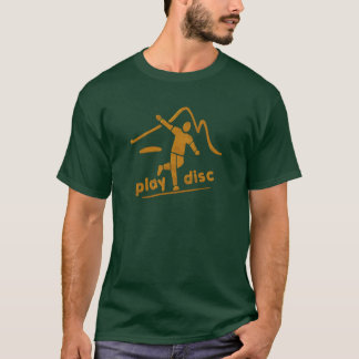 Origineel schijfinitiëring t-shirt