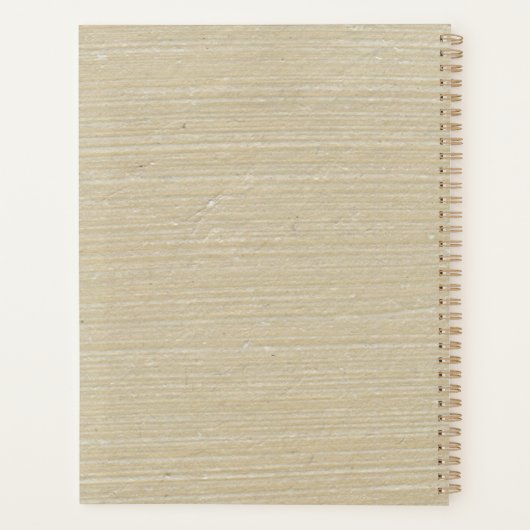 Origineel Schilderij Dragon Jaar 2024 Monogram LP Planner (Achterkant)