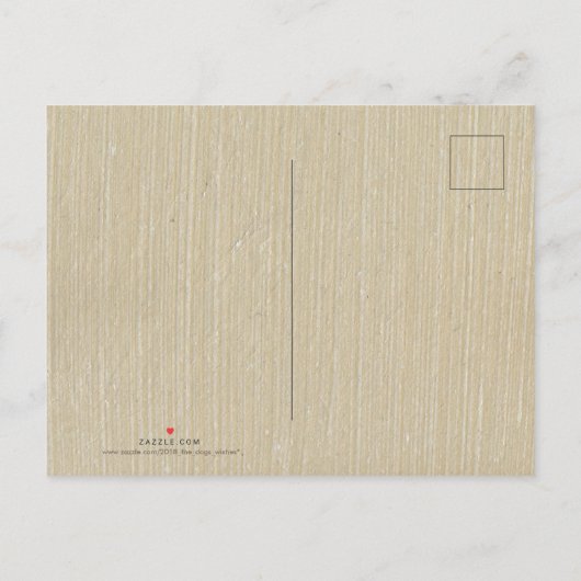 Origineel schilderij OX Vietnamese Nieuwjaar 2021  Aankondigingskaart (Achterkant)