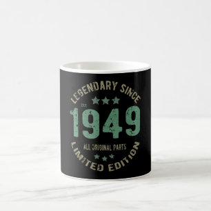 Origineel Sinds 1949 Vintage Legende Verjaardagsca Koffiemok
