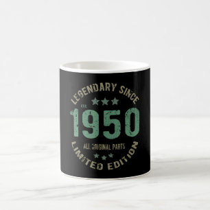Origineel Sinds 1950 Vintage Legende Verjaardagsca Koffiemok