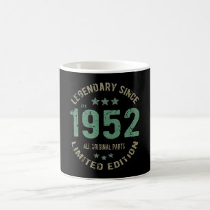 Origineel sinds 1952 Vintage Legende Verjaardagsca Koffiemok
