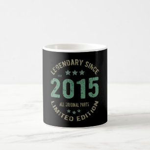 Origineel Sinds 2015 Vintage Legende Verjaardagsca Koffiemok