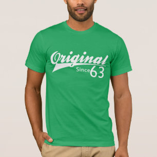 Origineel sinds 63 baseball Geïnspireerd op T-SHI T-shirt