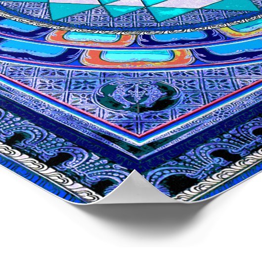 Origineel Sri Lanka Poster (Hoek)