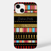 Origineel Stripes-patroon Aangepast Case-Mate iPhone Case (Achterkant)