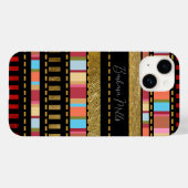 Origineel Stripes-patroon Aangepast Case-Mate iPhone Case (Achterkant (horizontaal))