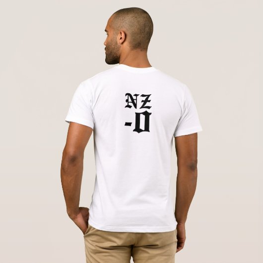 Origineel T-shirt (Achterkant volledig)