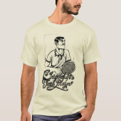 Origineel t-shirt van 40 tennisspelers (Voorkant)