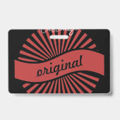 Origineel tekenlogo Thunder_Cove  Badge (Achterkant)