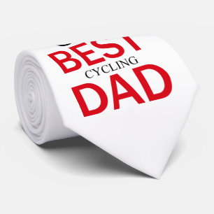 Origineel tekstontwerp BESTE CYCLUS DAD Vaderdag Stropdas