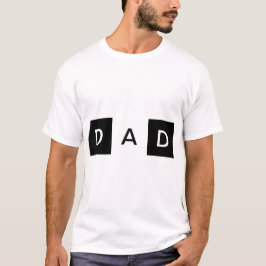 Origineel tekstontwerp - DAD T-shirt