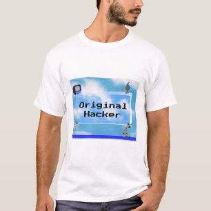 Origineel thema Hacker Windows 95 T-shirt