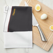 origineel titanium theedoek (Quarter Fold)
