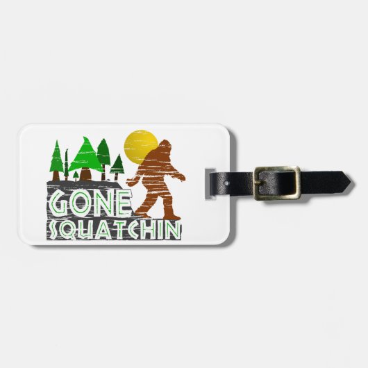 Origineel toonaangevend ontwerp bagagelabel (Voorkant horizontaal)