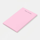 Origineel uniek roze Creatief Handschrift Post-it® Notes (Schuin)
