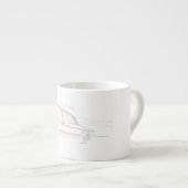 Origineel VDubWear mk1 golfontwerp 1 Espresso Kop (Voorkant rechts)