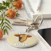 Origineel Vegan Sleutelhanger (Zijkant)