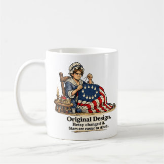 Origineel Vlagontwerp Betsy Ross  Koffiemok