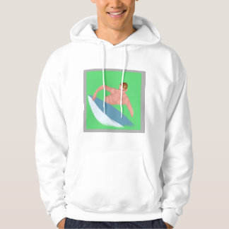 Origineel watercolor surfprint sweatshirt