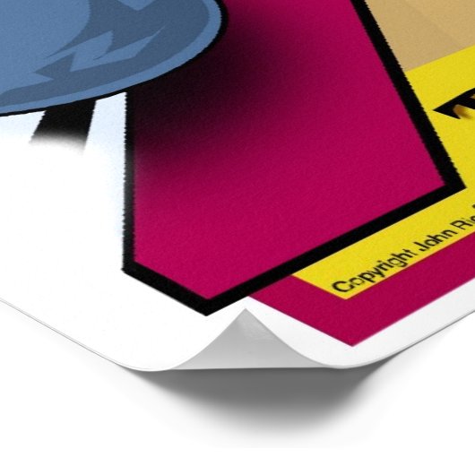 Origineel "X"-spel Poster (Hoek)