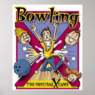 Origineel "X"-spel Poster