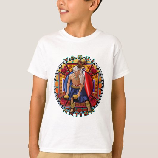 Origineel Yaqui Deer Dancer-ontwerp T-shirt (Voorkant)