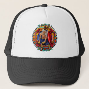 Origineel Yaqui Deer Dancer-ontwerp Trucker Pet