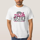 Origineel Zach Justice Tshirt (Voorkant)
