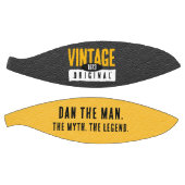  Origineel Zwart & Goud Lederen Geboorte Jaar Basketbal (Panelen)